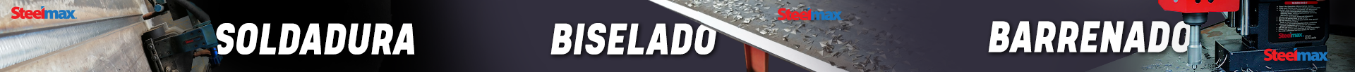 Soldadura, biselado y barrenado